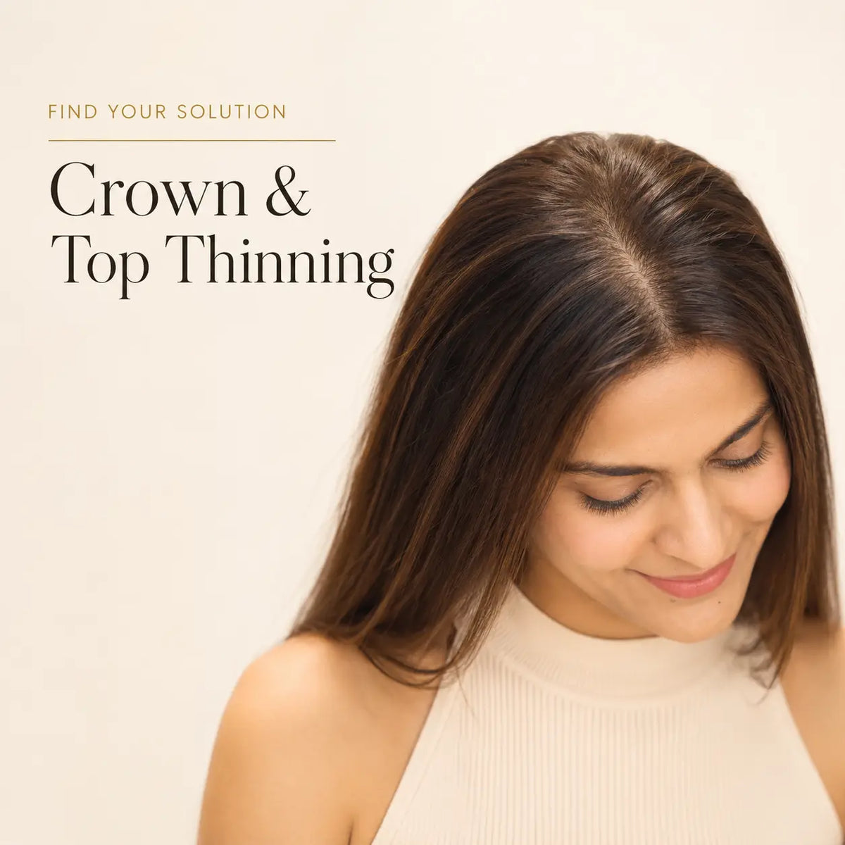 Hair toppers for crown and top thinning — HairMarc