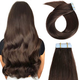 Tape-In Hair Extensions, 100% Human Hair