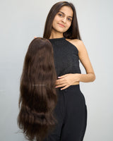 Silk Base Human Hair Wig for Women, Full Coverage