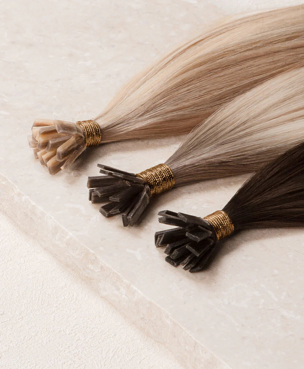 Flat Tip Keratin Hair Extensions, 100% Human Hair