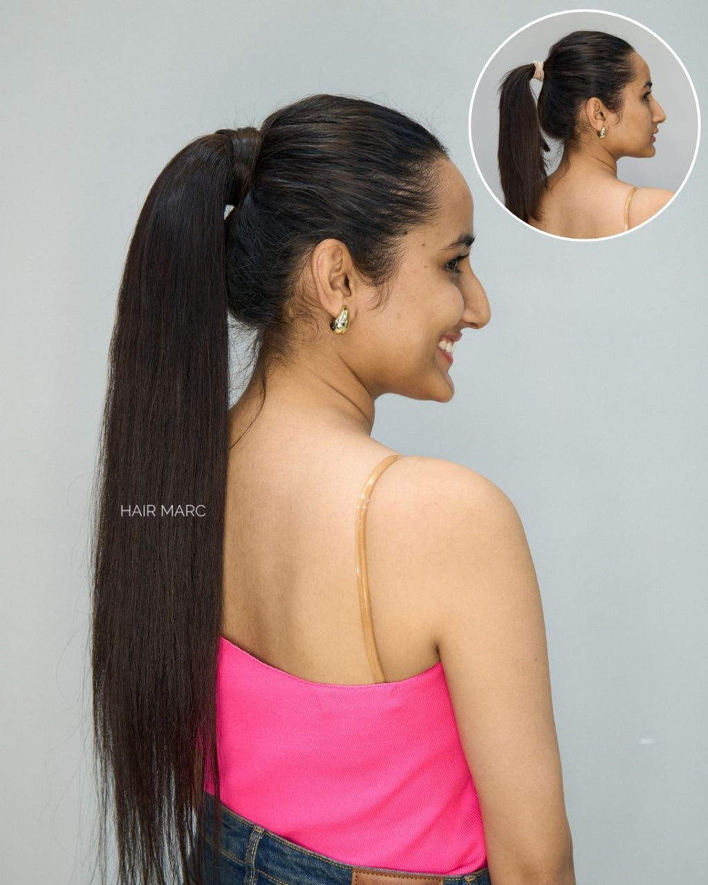Wrap-Around Ponytail Extension, Luxe Clip-In