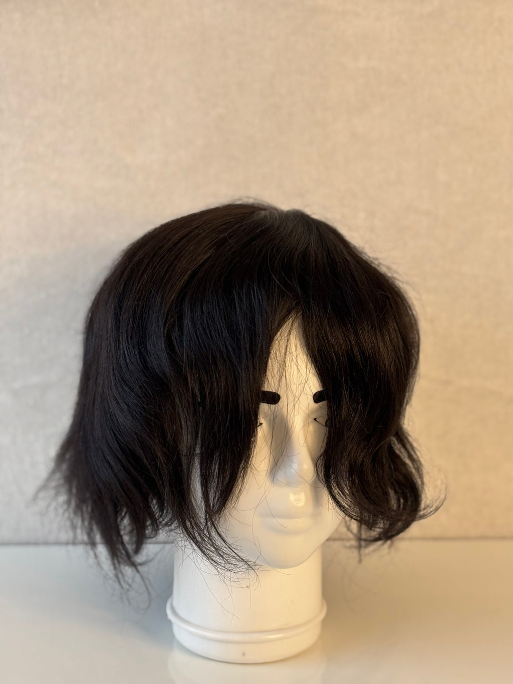 Silk Base Hair Patch for Men, Realistic Scalp Look