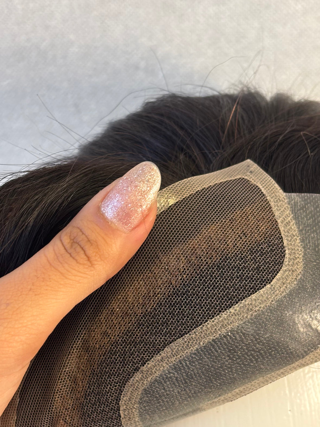 Australian Front Lace Hair Patch for Men, Durable Base