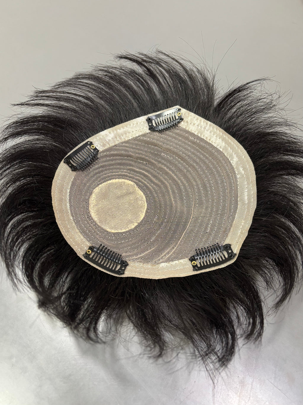 Clip-On Hair Patch for Men, Instant No-Glue Coverage