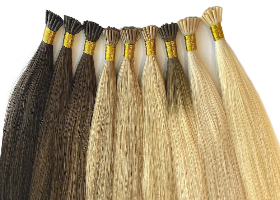 I-Tip Hair Extensions, 100% Human Hair