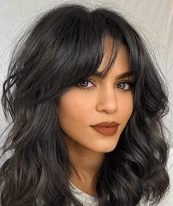 Clip-In Curtain Bangs, Face-Framing Fringe