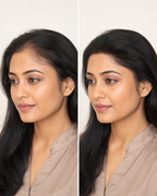 Front Hairline Cover-Up Hair Patch, Men & Women - before and after result