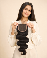 Hair Closures & Frontals, 100% Human Hair