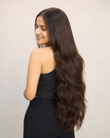 Human Hair Weft, Bulk Hair for Extensions