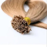 U-Tip Keratin Hair Extensions, 100% Human Hair