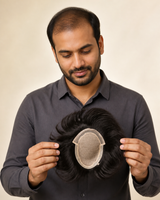 Silk Mirage Hair Patch for Men, Realistic Scalp