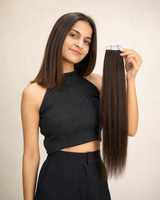 Tape-In Hair Extensions, 100% Human Hair